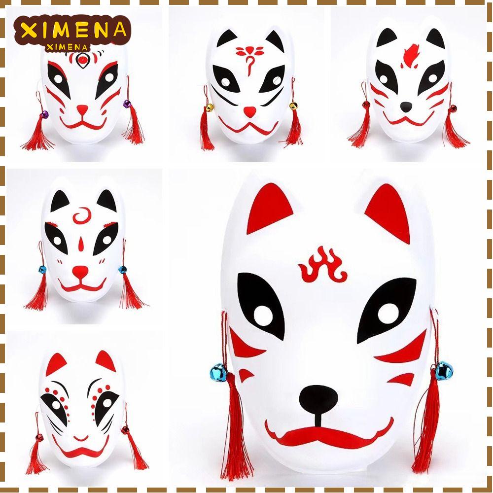 XIMENA Cat , Anime Hand-painted , Fashion DIY Half Face Masquerade ...