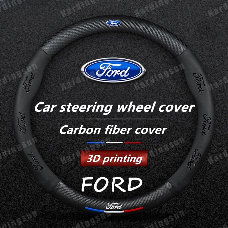 Ford Car Steering Wheel Cover For Ranger T6 T7 WL Fiesta Focus Escape
