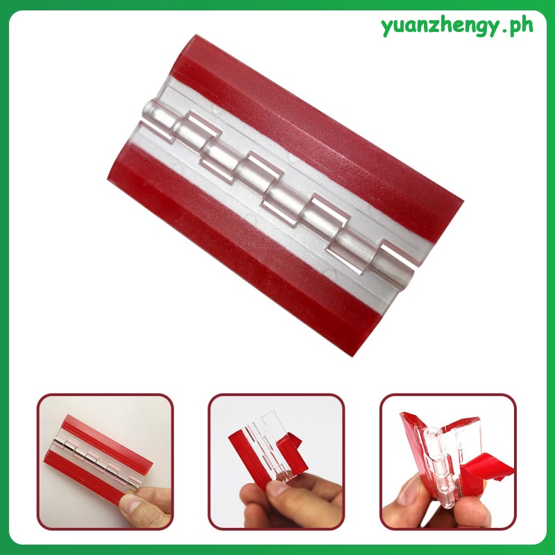 yuanzhengy Cabinet Hinge Self-adhesive Acrylic Transparent Hinges DIY ...