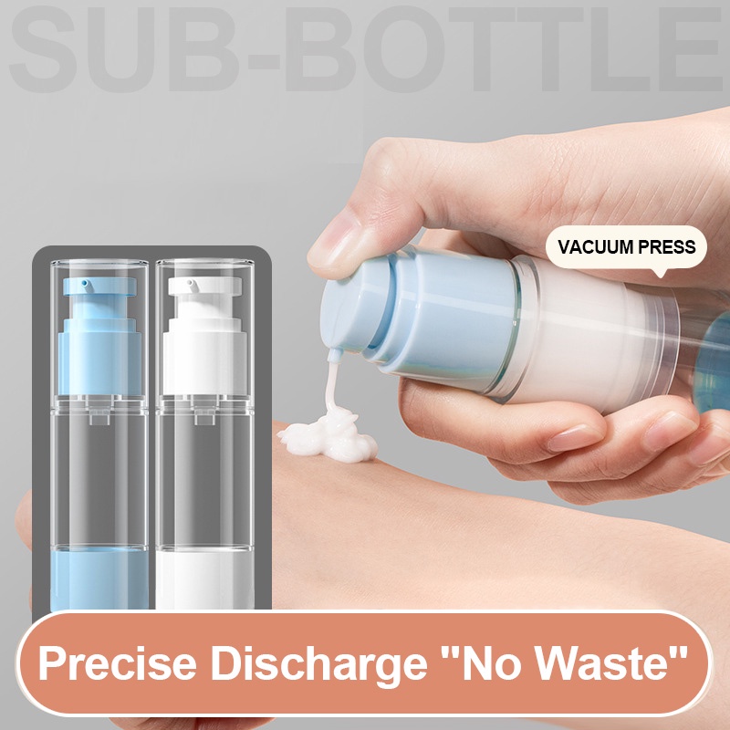 Vacuum Travel Spray Bottle MAKE UP Emulsion Dispenser Set Travel Spray