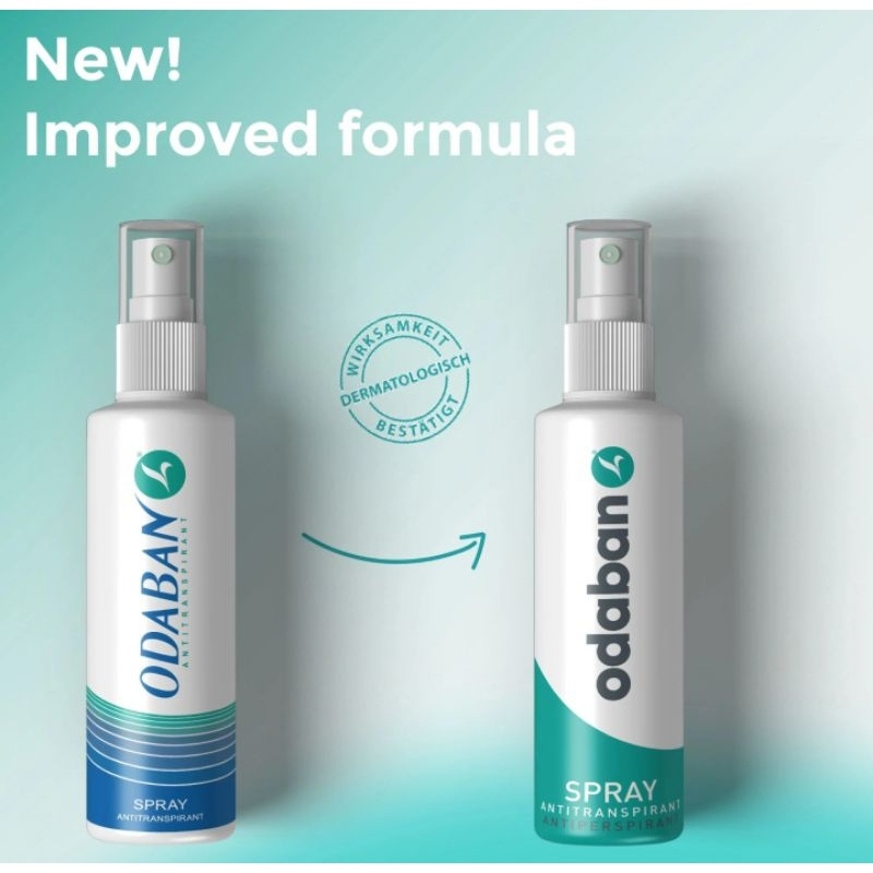 ODABAN Antiperspirant Spray 30mL For Hyperhidrosis (Aluminum chloride