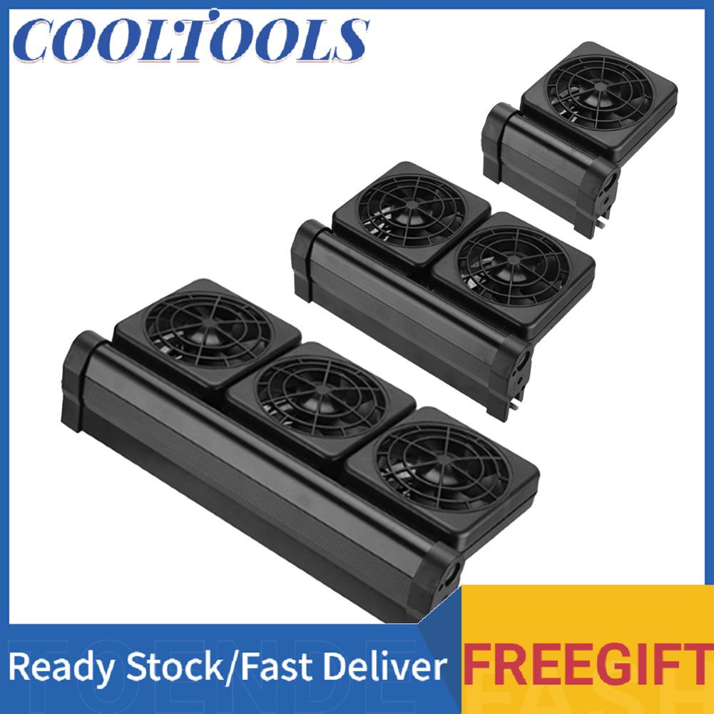 Cooltools Cooling Fan Fish Tank System Powerful Airflow Stable DC 12V