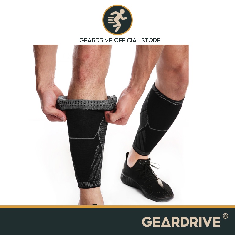 GEARDRIVE Compression Calf Sleeve Basketball Volleyball Support Calf
