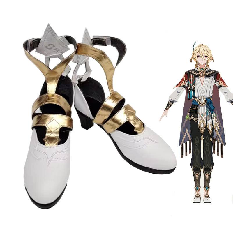 Genshin Impact Kaveh cos Shoes Game cosplay Shoes | Shopee Philippines