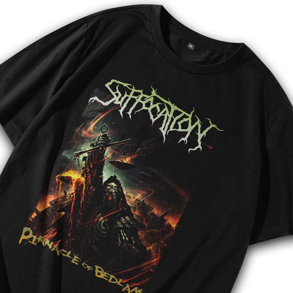 Blessed Society - Kaos Baju Tshirt Band Metal Suffocation – Pinnacle Of ...