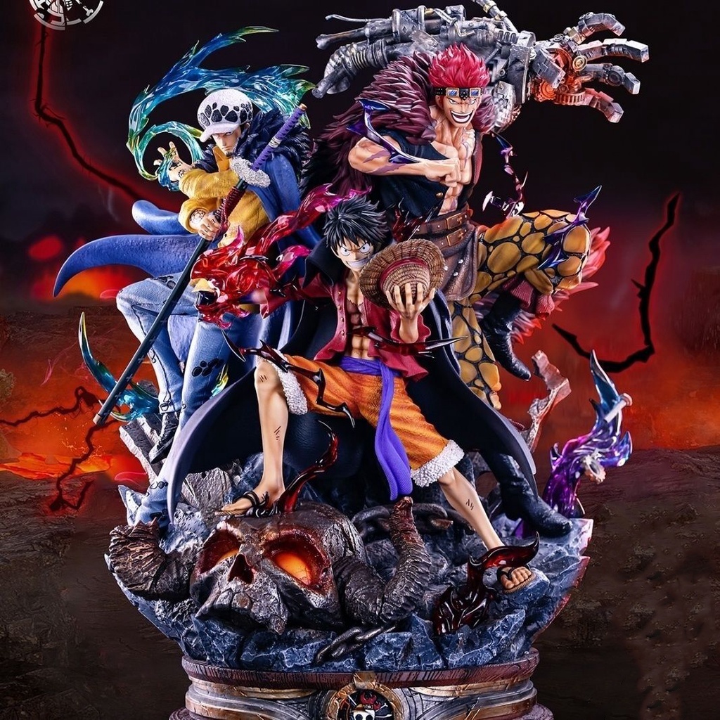 Ready Stock One Piece Eustass Kid Monkey D Luffy Kid Trafalgar D ...