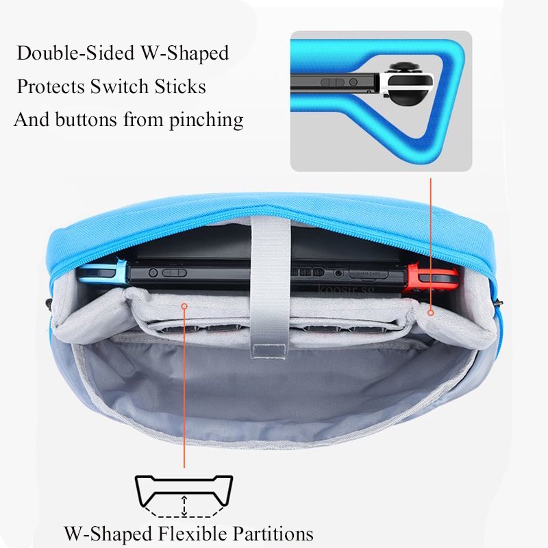 Portable Storage Bag For Nintendo Switch & Switch OLED Protective Case ...