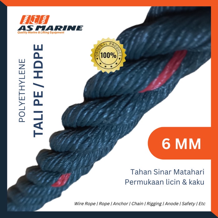 HDPE Rope / Polyethylene Rope / Plastic Rope / 6 mm Clothesline ...