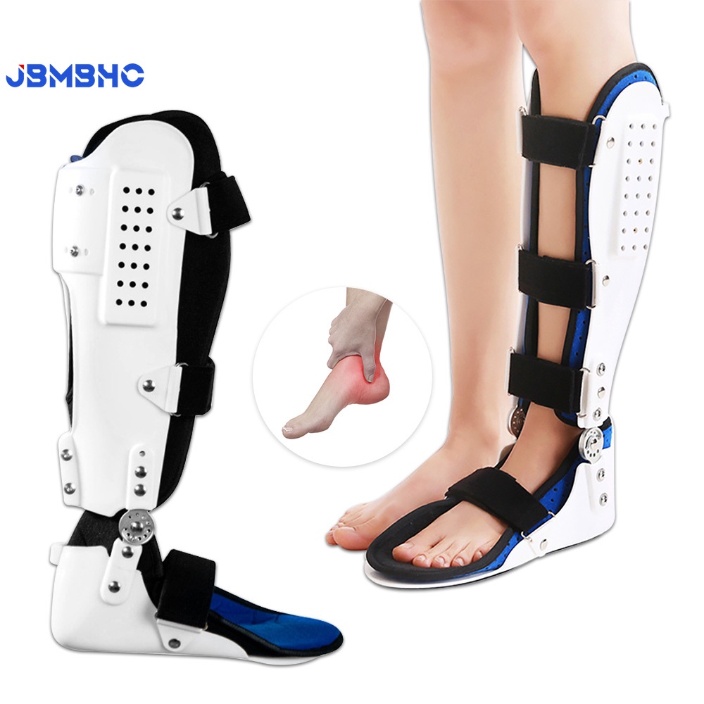 Leg Foot Injury Recovery Adjustable Support Brace with Belt Ligament ...