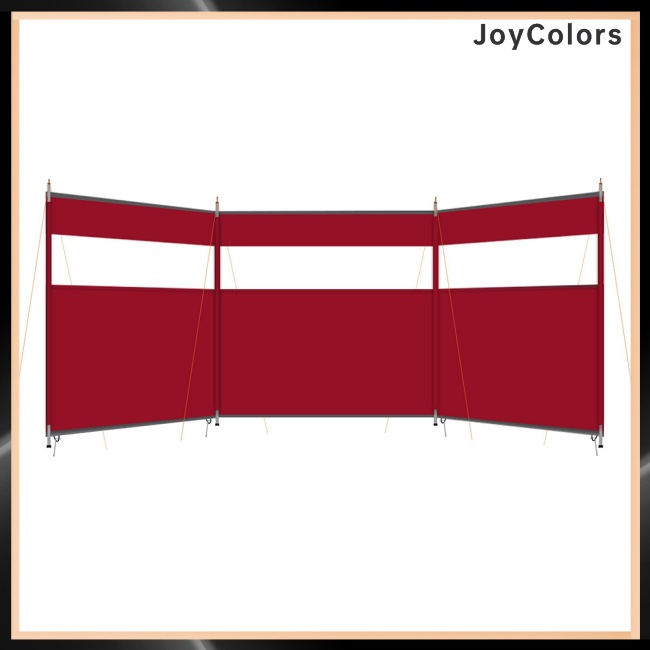 JOY Outdoor Windshield Windproof Transparent Visual Strip Camping