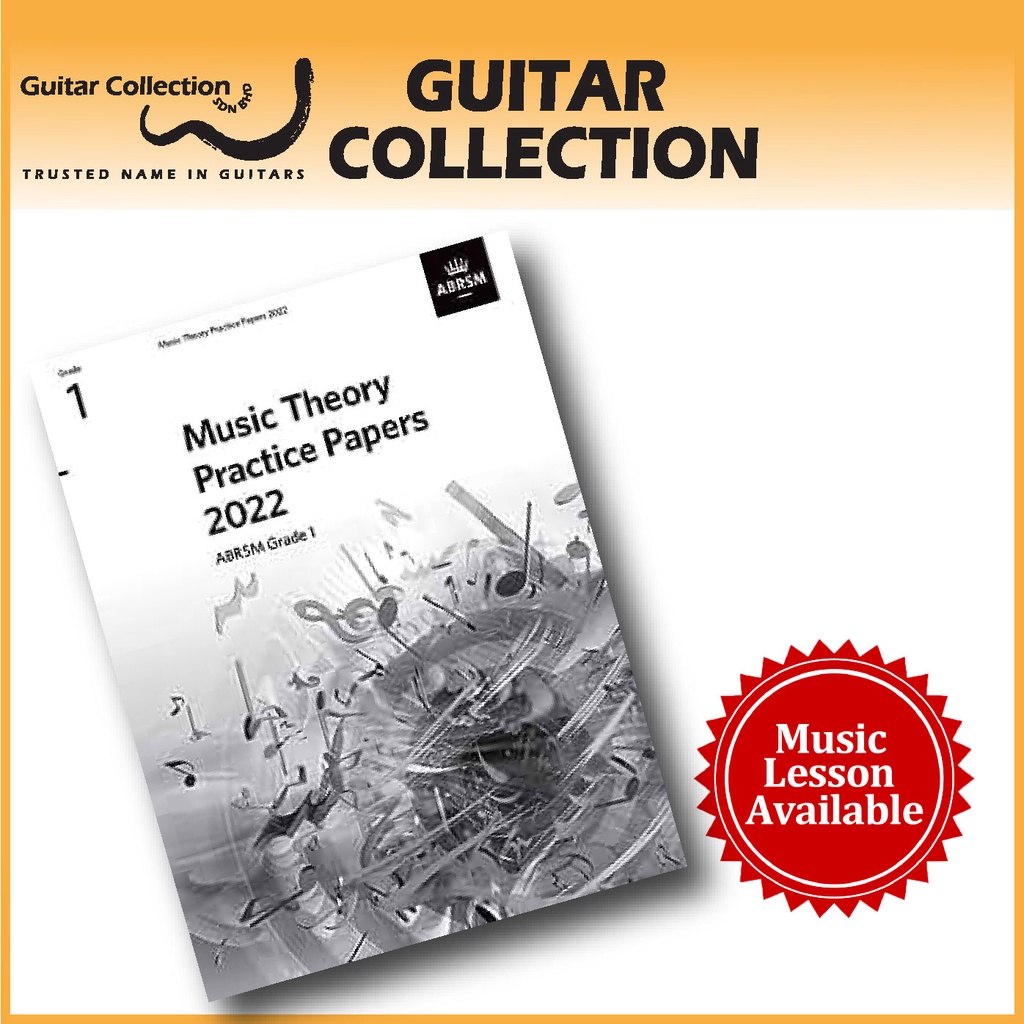 ABRSM Music Theory Sample Practice Papers Grade 1 (2022) | Shopee ...