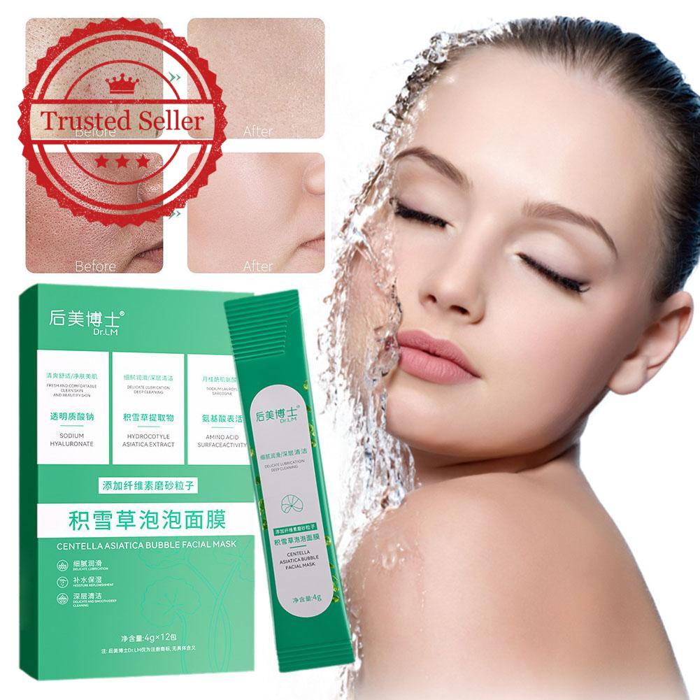 Centella Asiatica Bubble Facial Mask Smear Type Bubble Deep Mask ...