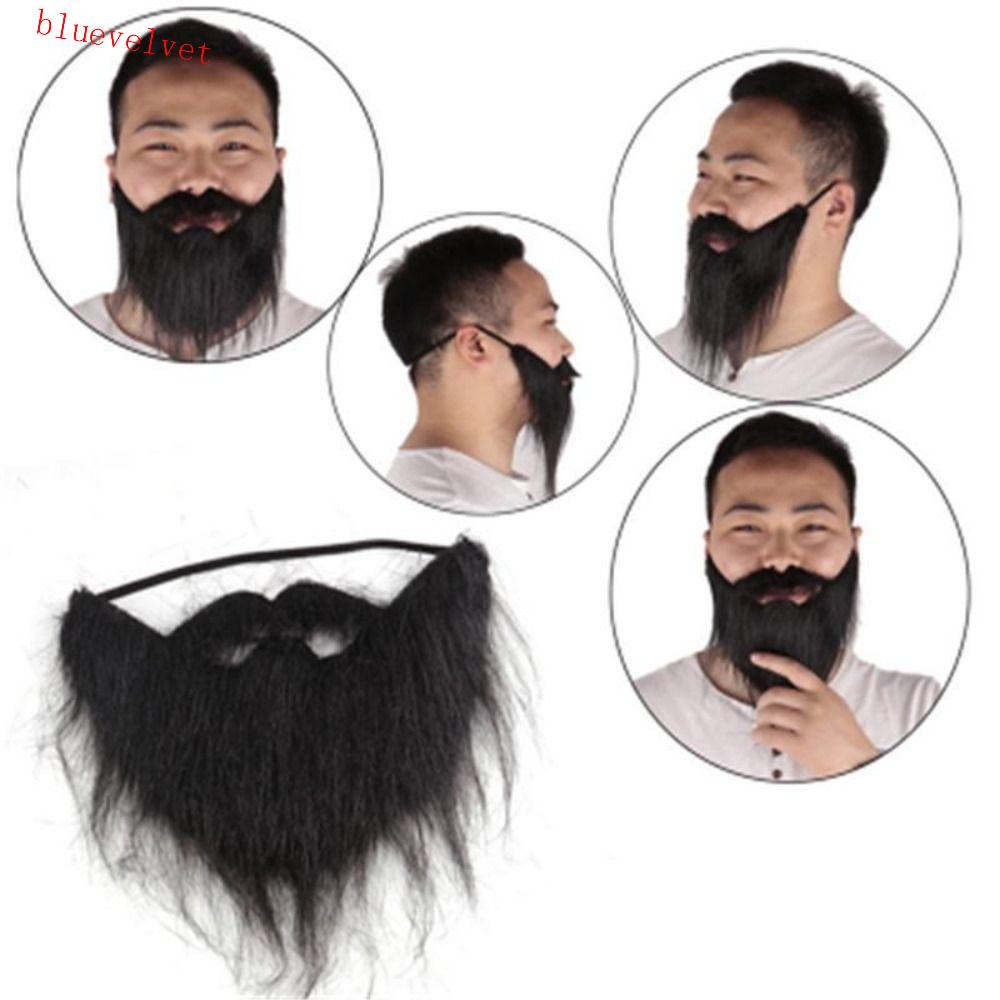 BLUEVELVET Halloween Fake Mustache, Realistic Artificia Realistic Fake ...