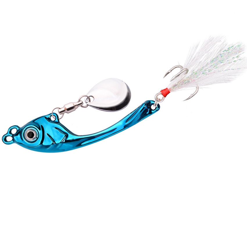 Trout Spinners Lures,VIB Tremor Sequins Trout Spinners