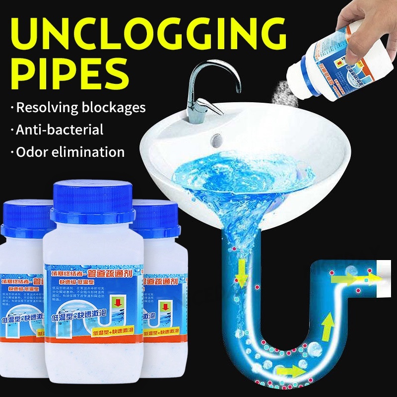 268G Clogging Remover Powerful Sink Drain Cleaner Unclog The Kitchen ...