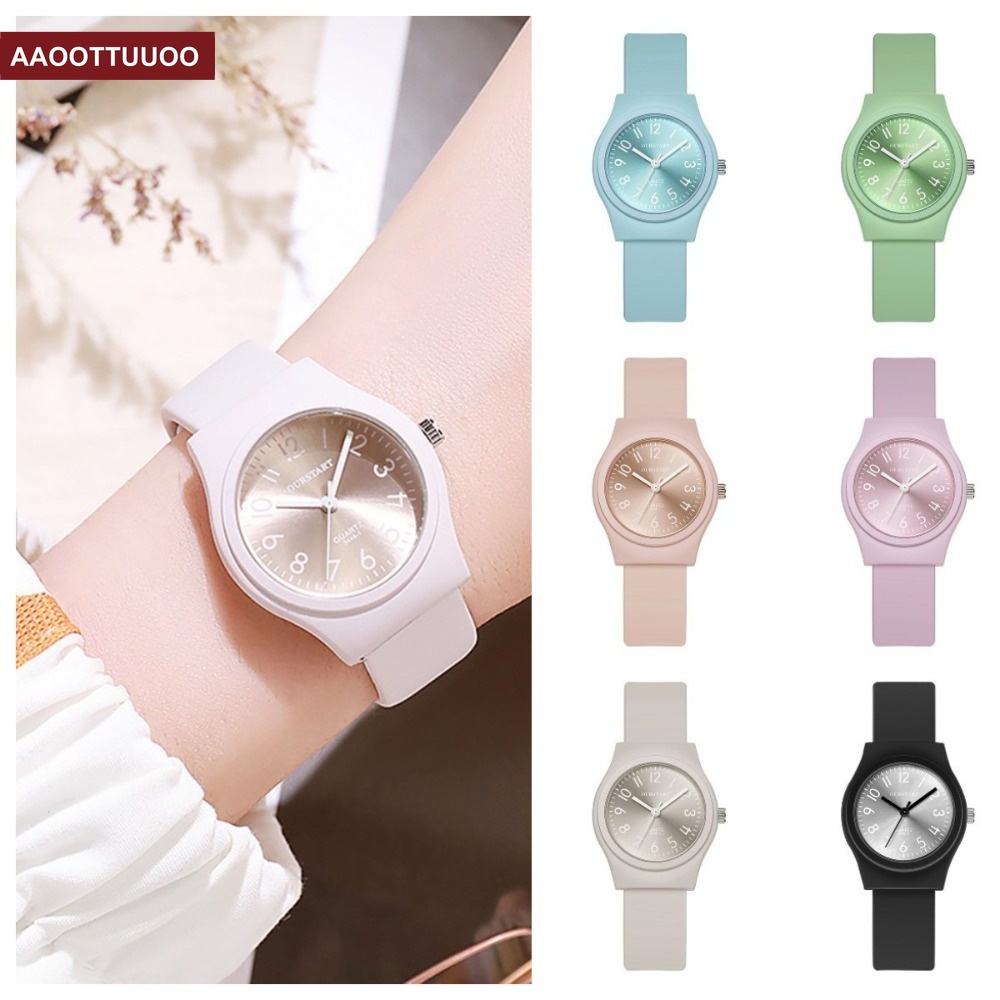 Fashion Women's Watch Leather Ladies Watch Women's Candy Watch