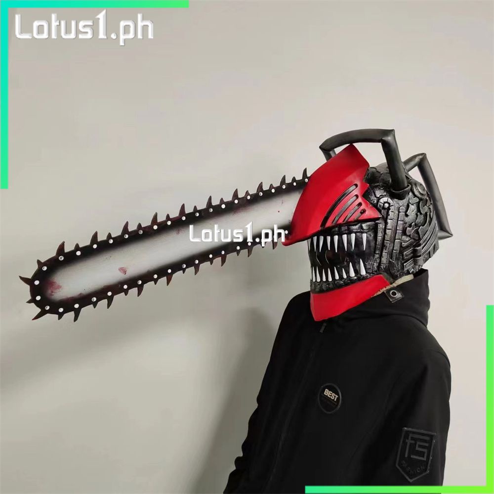 Halloween Chainsaw Man Cosplay Helmet Headgear Mask Full Face Character ...