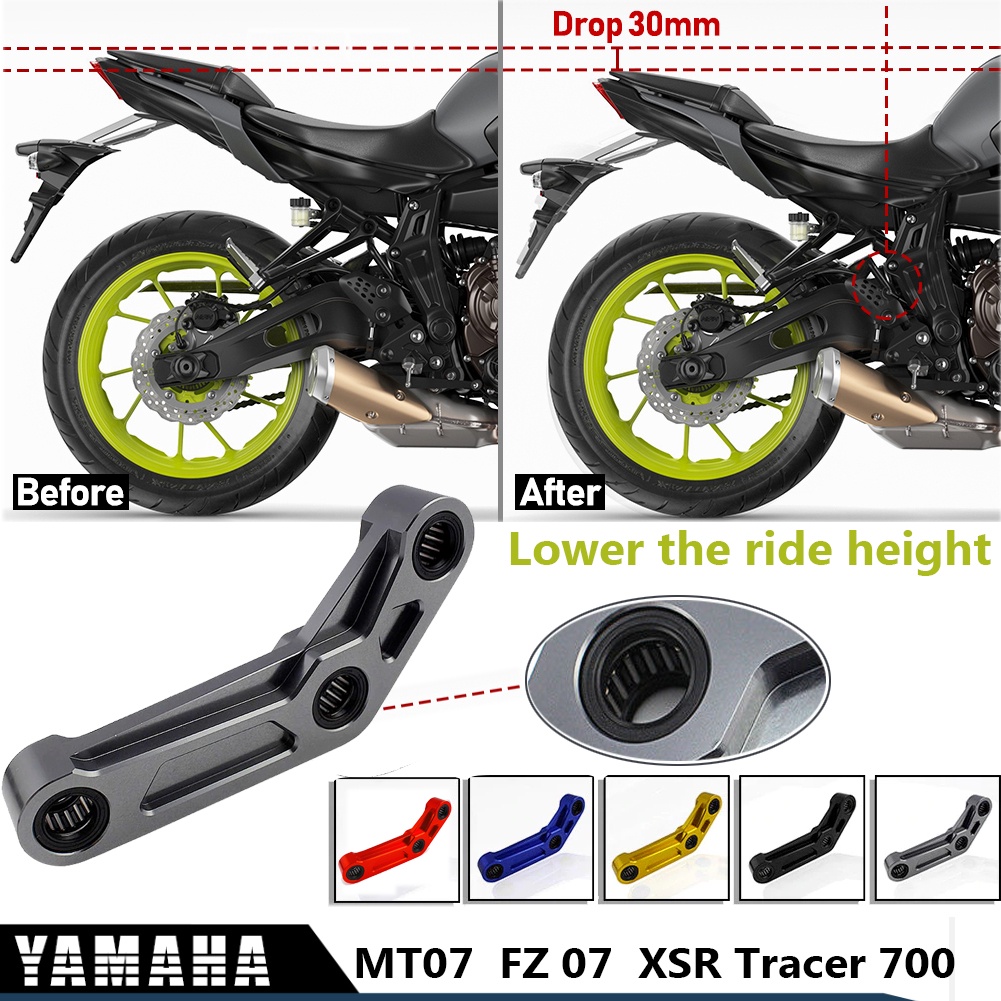 MT07 FZ07 Rear Suspension Lowering Link Kit For Yamaha MT FZ 07 MT07