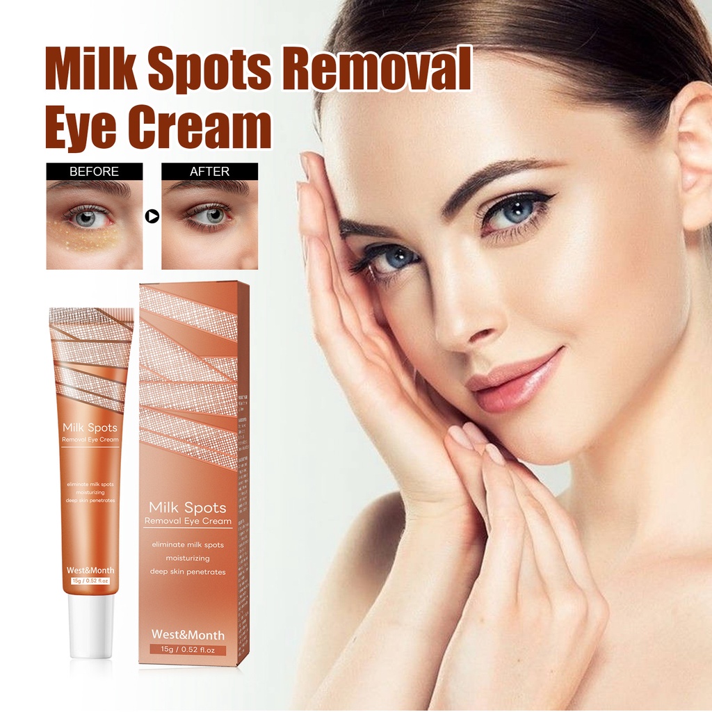 15g Milk Spots Removal Eye Cream Milia Remover, Milia Spot Treatment