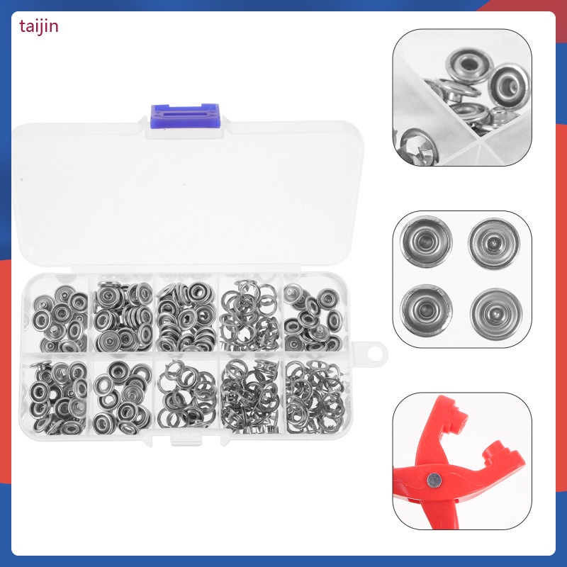 50 Sets Of Snap Button Crafts Snap Buttons Snaps Snap Button Kit Snap