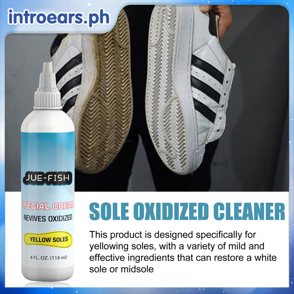INTR Yellow Stain Remover For Shoes Sole Oxidation Cleaner Yellow Sole