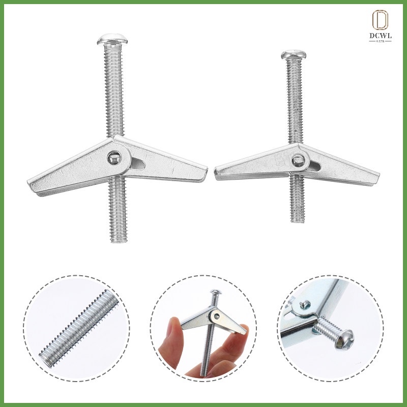 20pcs Hanging Toggle Bolt Toggle Wing Nut Wing Nut Anchor Bolts Wing