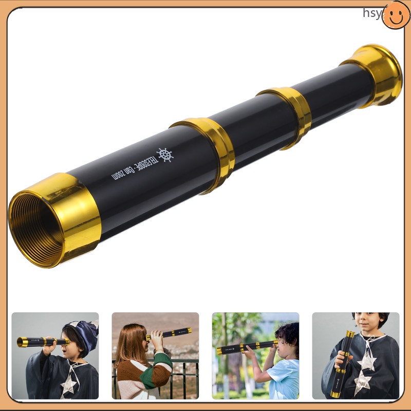 Viking Binoculars Captain Monocular Telescopes Kids Educational Toy