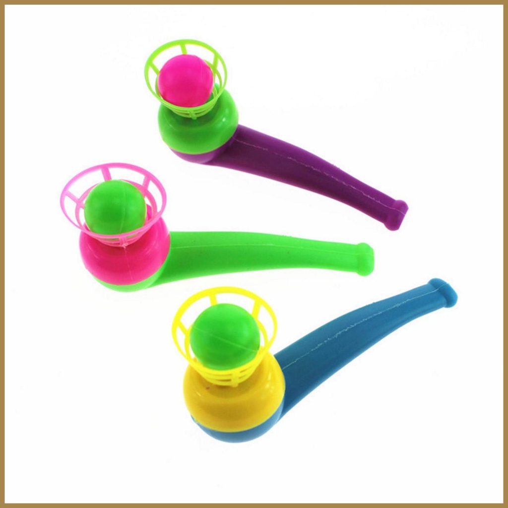 Generisch Drijvende Blow Pipe Ball - Fun Balance Game lichtballen