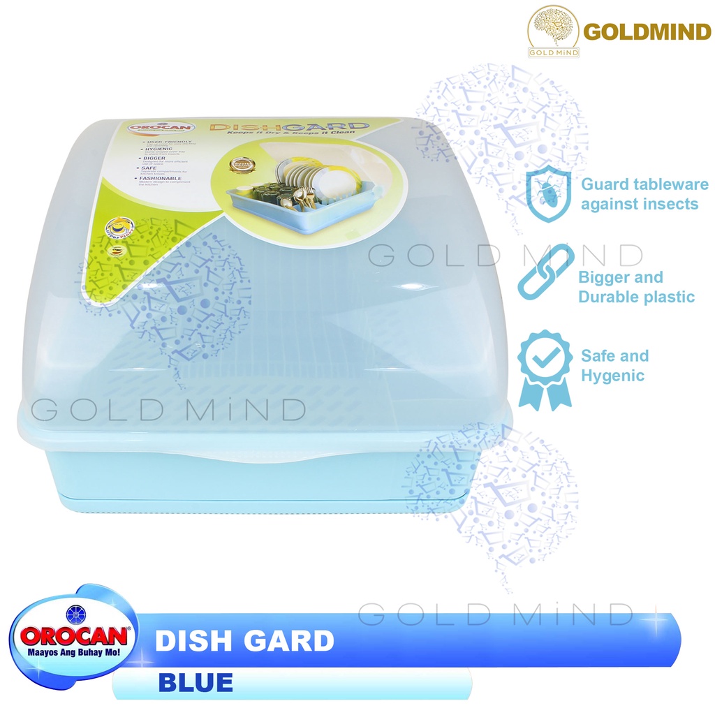 Orocan Dish Rack Drainer with Cover -Gold Mind | Shopee Philippines