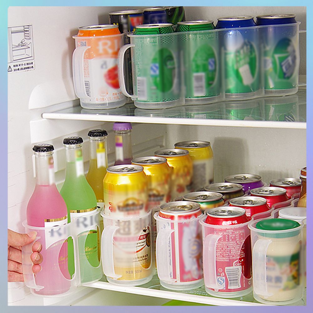 Aubte Coke Canned Beer Sprite Storage Rack Plastic Finishing Rack ...