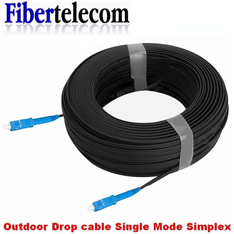 Outdoor Drop Cable Fiber Optic Drop Cable Single Mode Simplex Outdoor ...