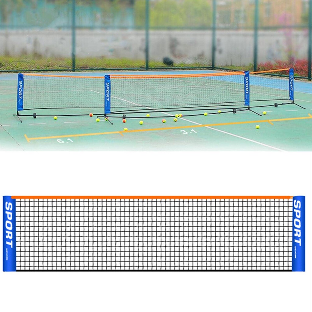 Freego Portable Badminton Net for Tennis, Soccer Tennis, Pickleball, Kids Volleyball