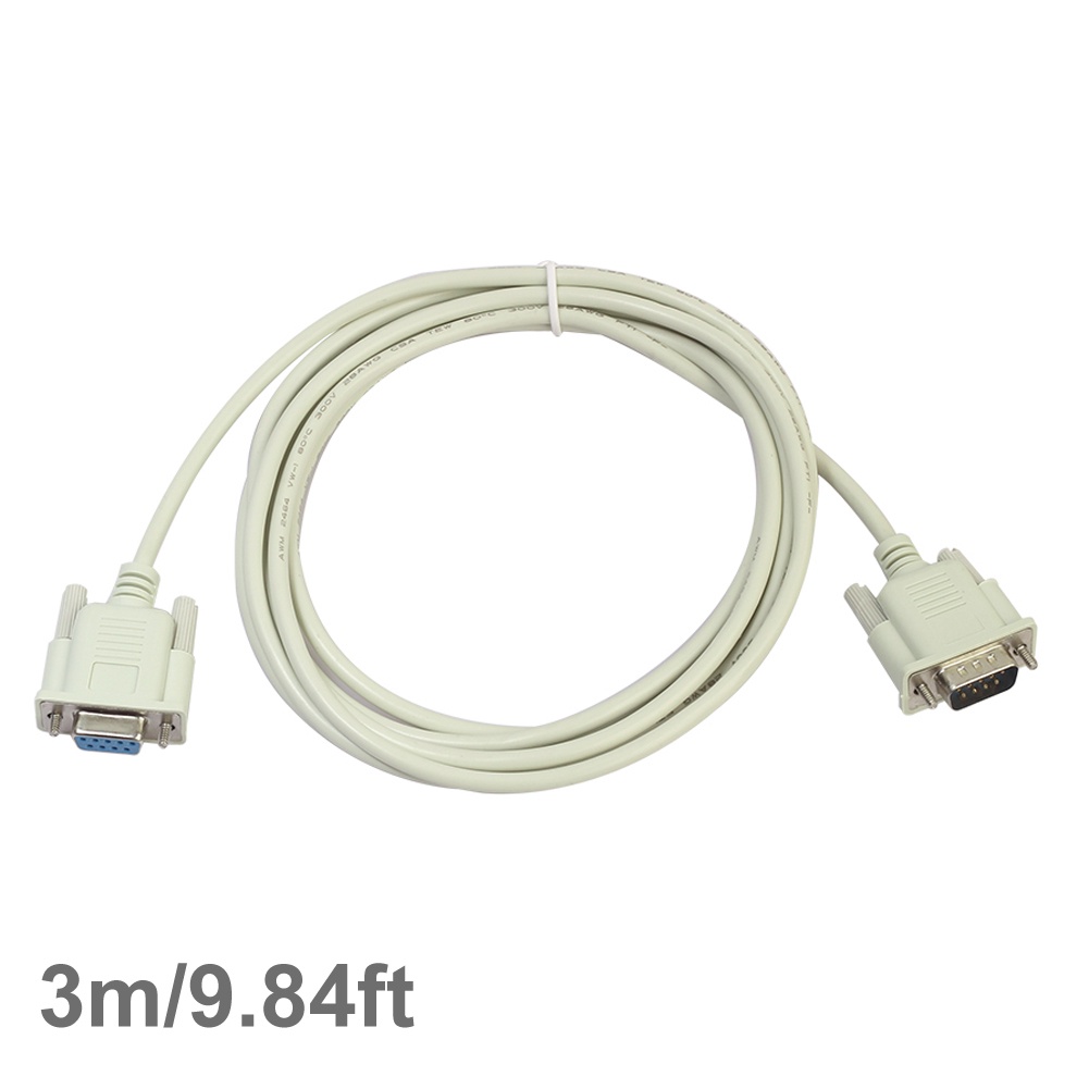 Serial RS232 9-Pin Male to Female DB9 9-Pin PC Converter Extension ...