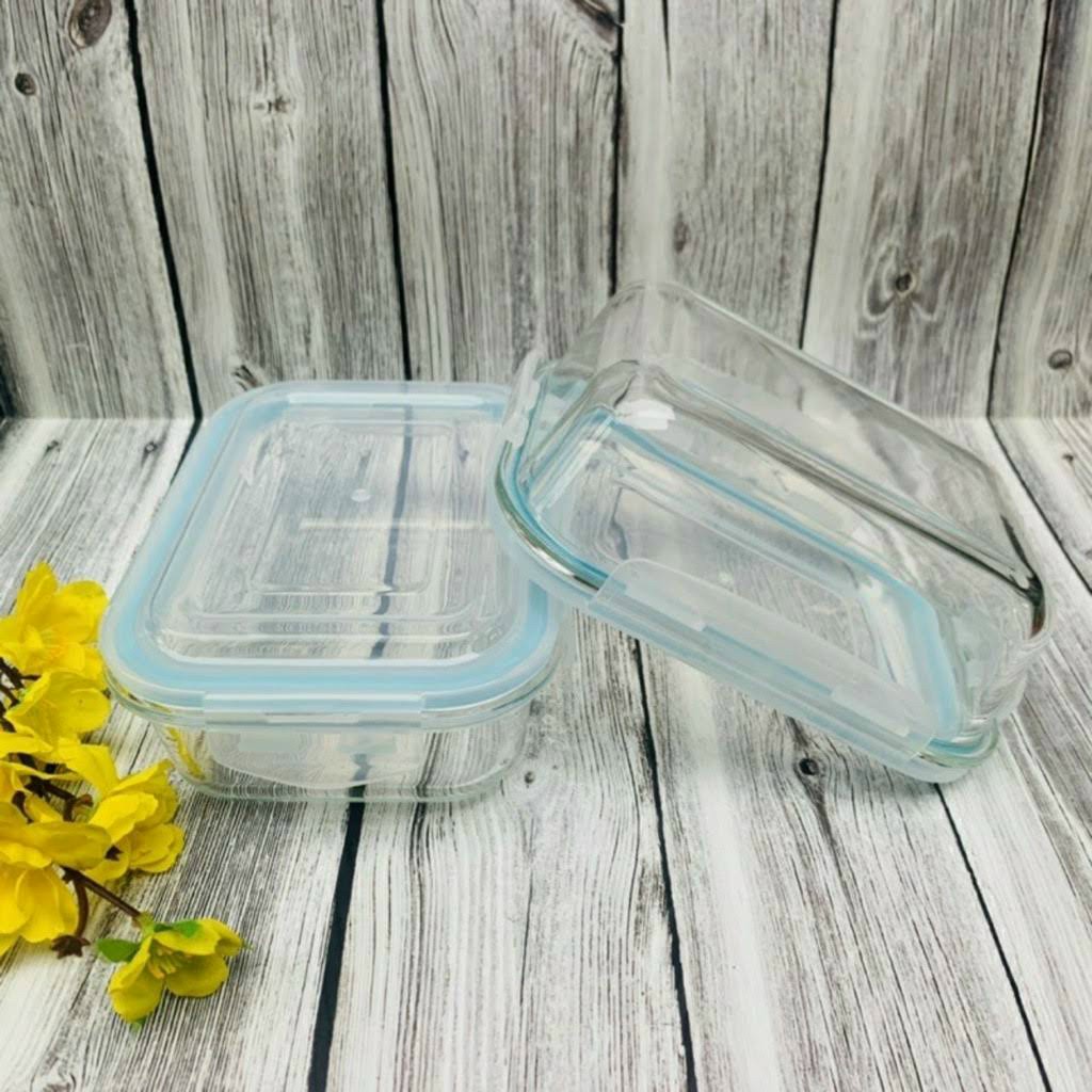 Premium Heat Resistant Glass Bowl 640ml, Food Container, Lunch Box