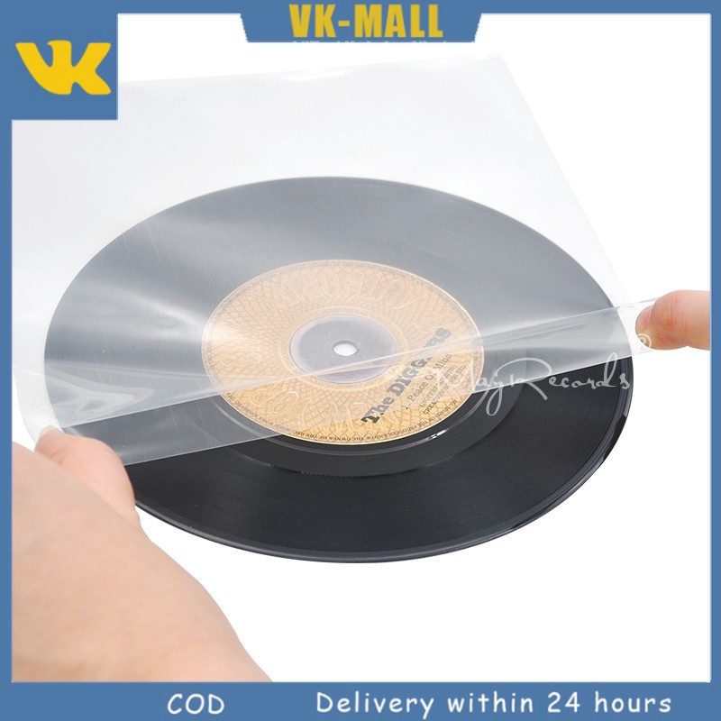 50pcs 12 inch PE vinyl record LP LD record ESD record sleeve inner ...