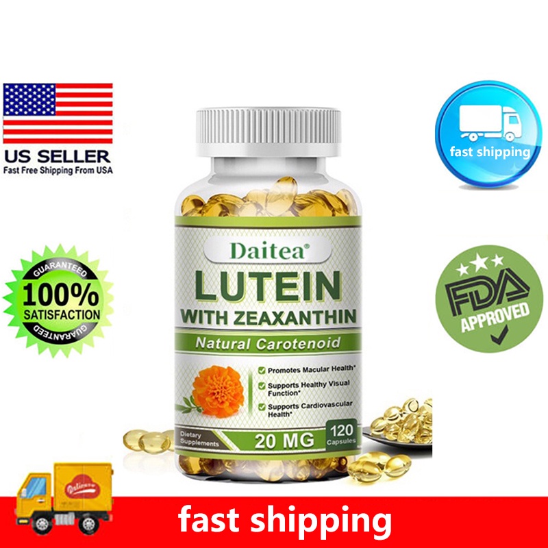 Lutein 20mg With Zeaxanthin, Supports Eye Health, Support Eye fatigue