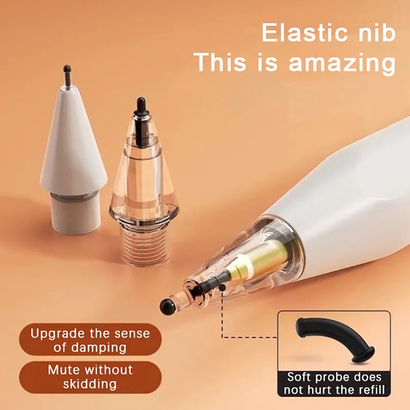 2nd Generation Apple Pencil Cover Tip 4B 2B Clear Pencil Tips