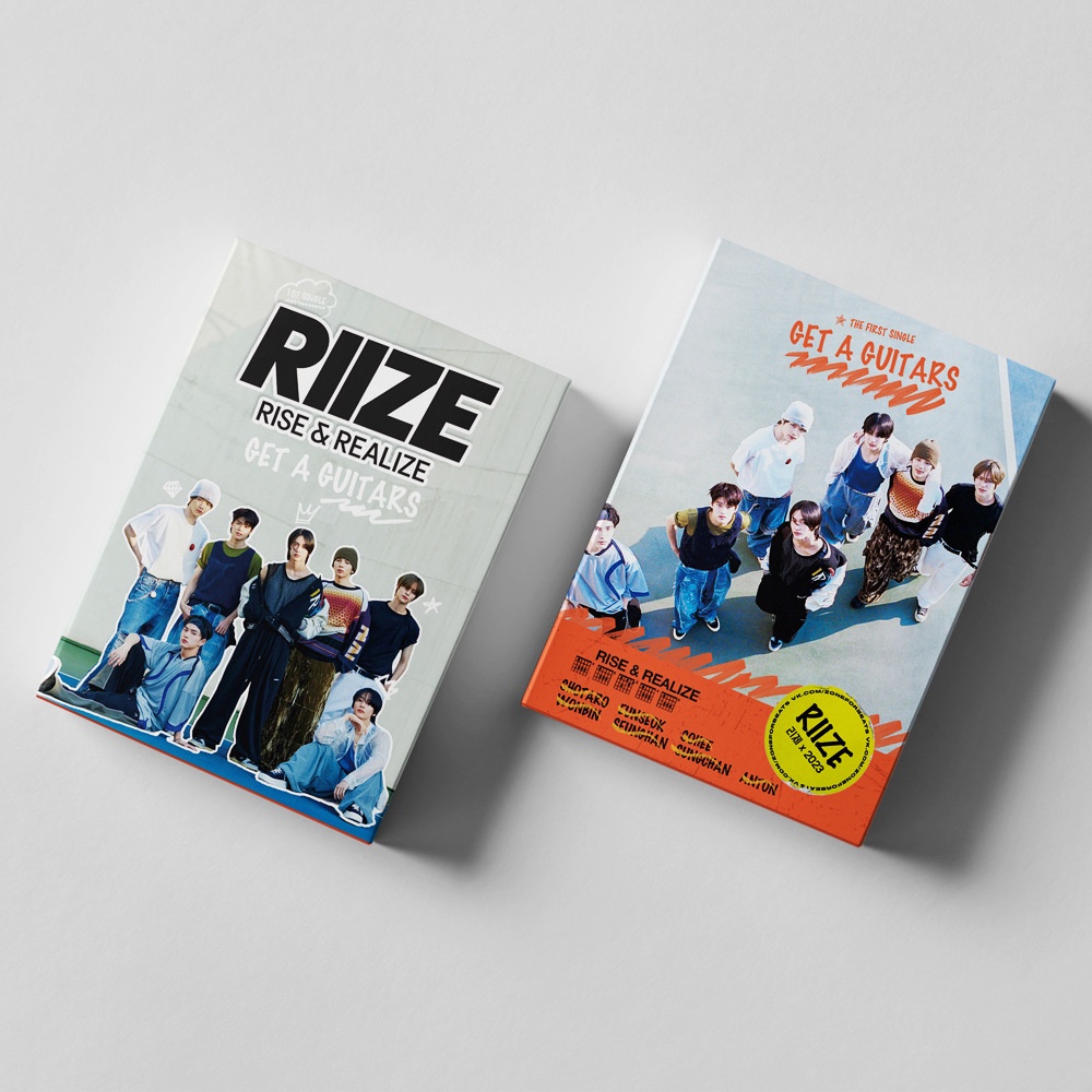 55pcs/box RIIZE Debut Album GET A GUITARS Photocards Lomo Cards SHOTARO ...