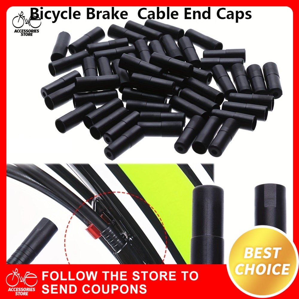 FR 50PCS BIKE Cable End Caps Cable End Crimps Cable Caps for Road