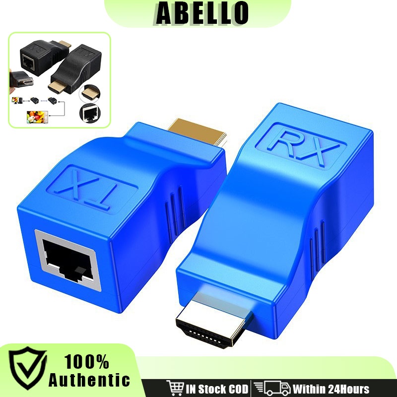 RJ45 Ports HDMI Double Port Network Cable Extender Support of 1080p ...