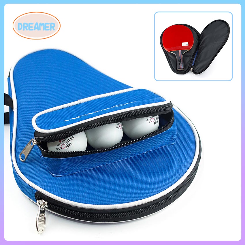 Professional Oxford Table Tennis Racket Case Bag Waterproof Table