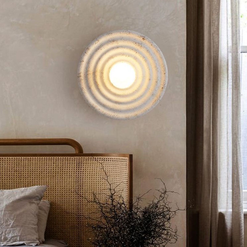 Japanese-style Wabi-sabi Wall Sconces Modern Resin Sconces Wall ...