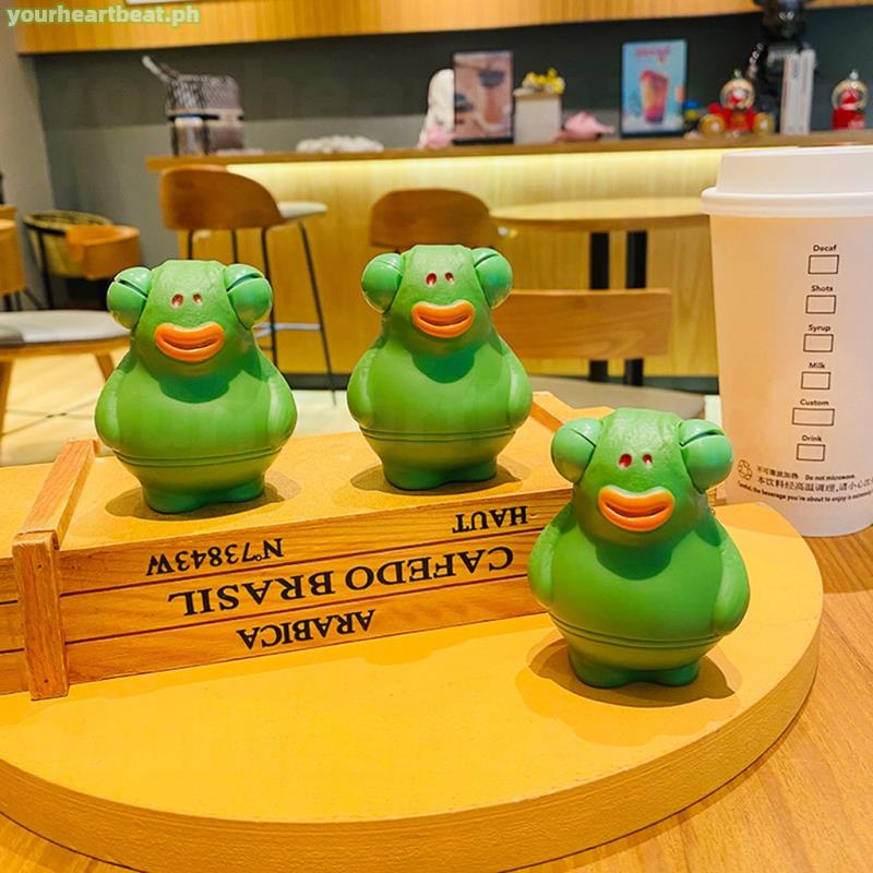 Halloween Toys Green Bug Squeeze Toy Grass Eyes Popping Out Toy Sensory