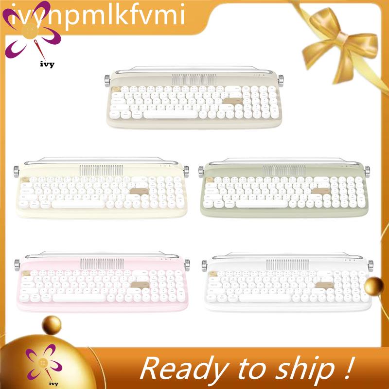 [Ivym]B309 Portable Retro Keyboard for Laptop Tablet Phone Charging ...