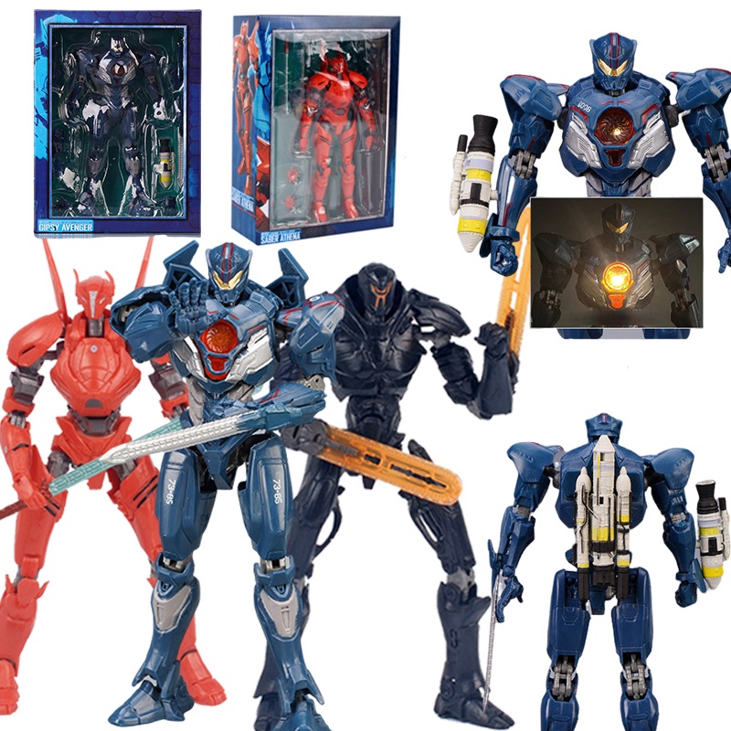 Pacific Rim 2 Gipsy Danger Action Figure Saber Athena Obsidian Fury ...