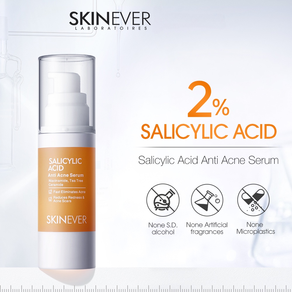 SKINEVER Salicylic Acid Serum Oily Skin Pimple Acne mark Pimple Remover