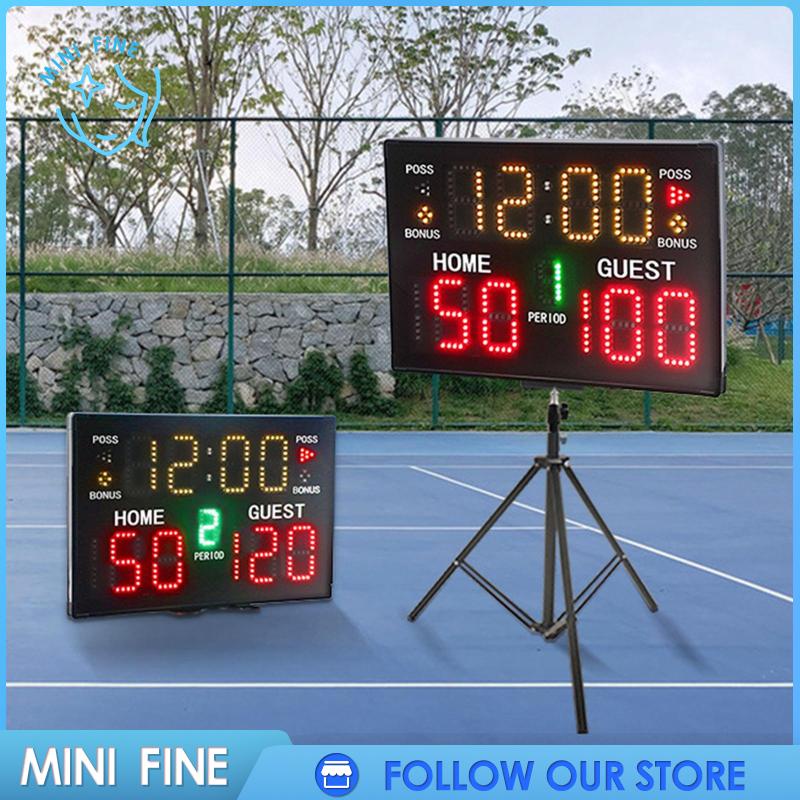 [minifine] Tabletop Digital Scoreboard with Score Keeper for Indoor ...