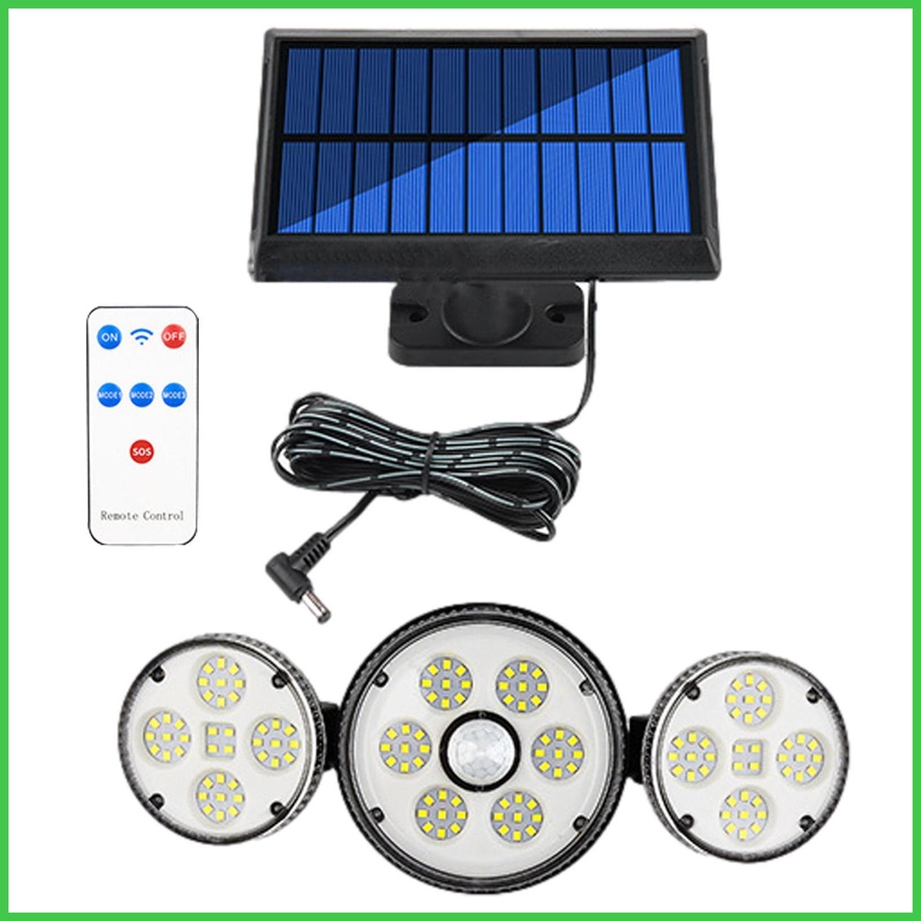 Outdoor Solar Lights Remote Control Wall Lights Waterproof Solar Lights