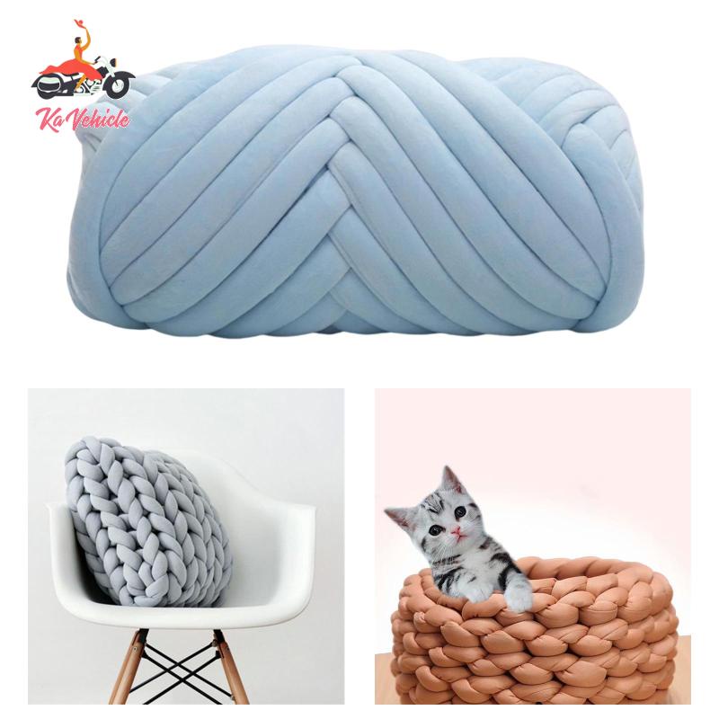 Fluffy Wool For Knitting And Crochet Chunky Yarn For Blankets | INDIA