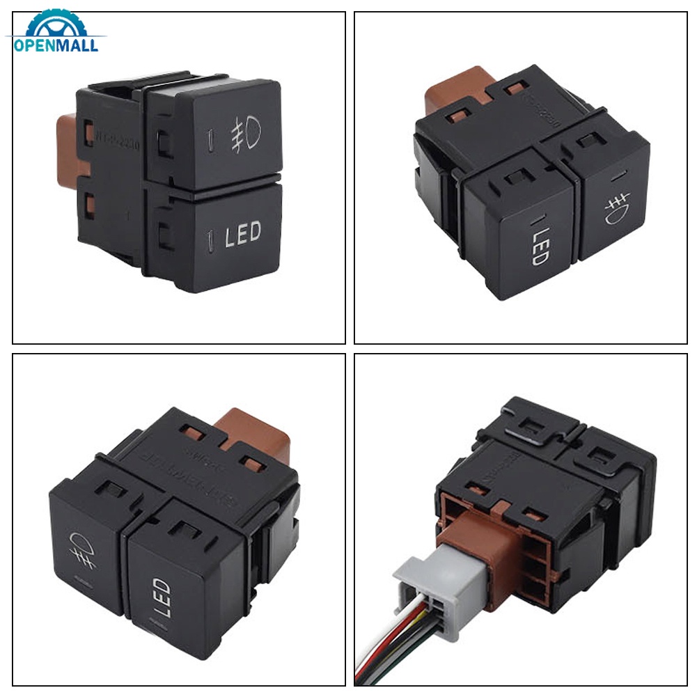 1pc Dual key switch dual switch fog lights radar power supply LED ...